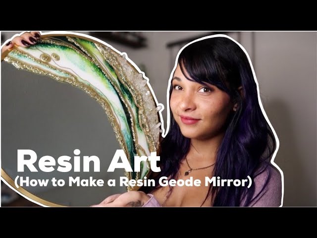 Realistic Water Effect in Resin Wall Art: Resin Art Tutorial 