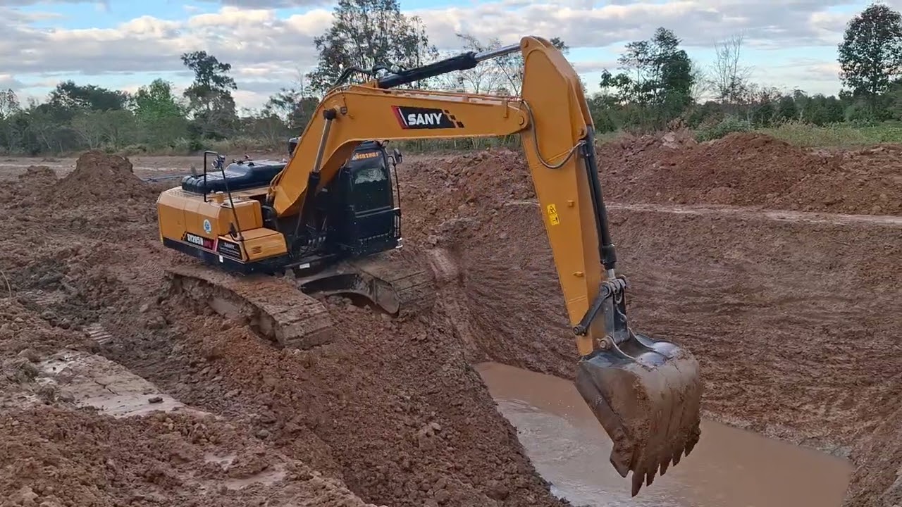 ขุดสระขยายสระเก่าEP5 