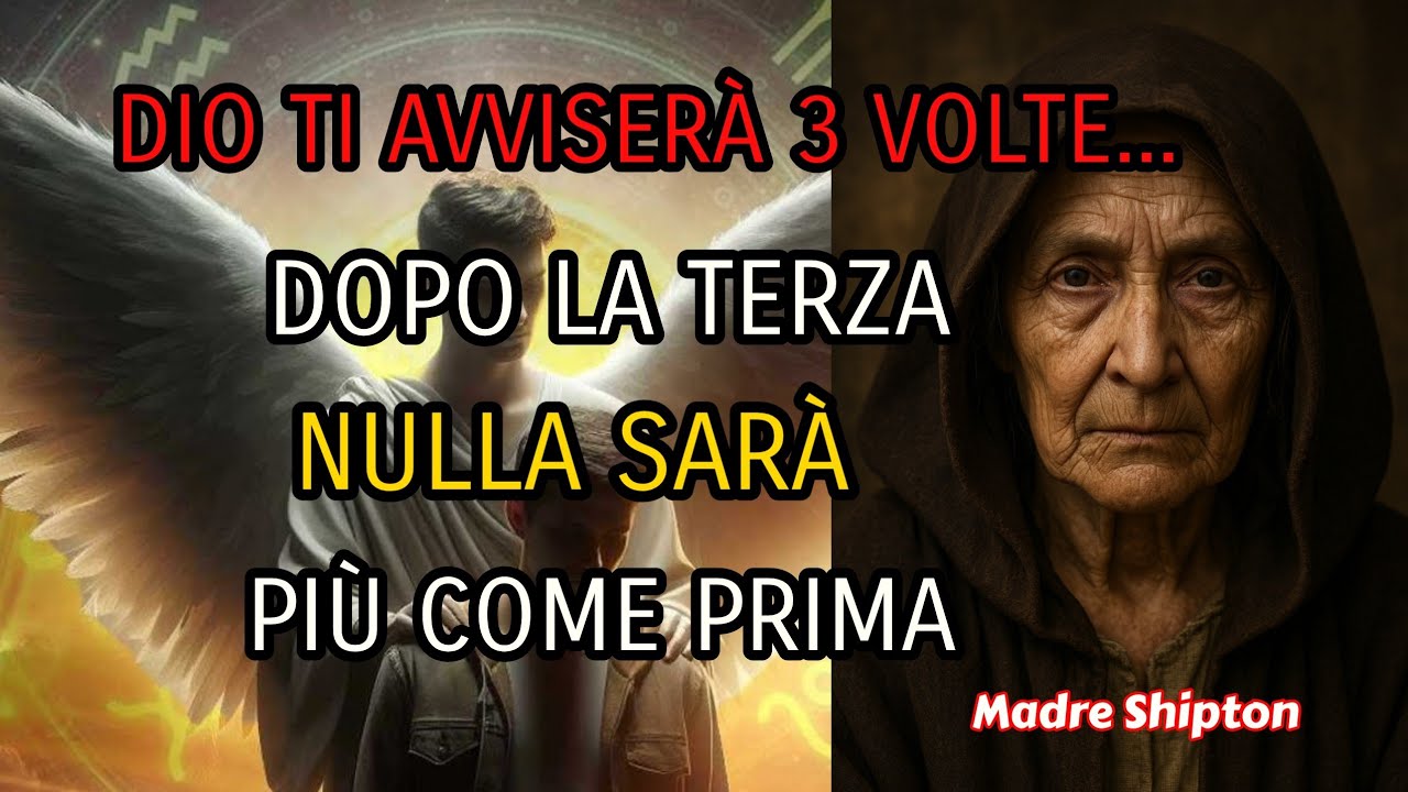 ✨⏰ DIO TI AVVISERÀ 3 VOLTE... DOPO LA TERZA, NULLA SARÀ PIÙ COME PRIMA ✨