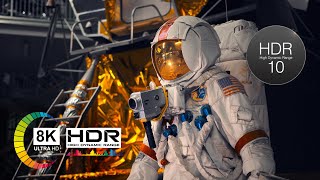 8K HDR DEMO | Space technology, Planes, Helicopters, Cars and Trains
