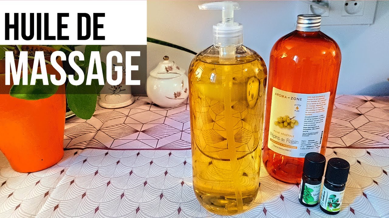 Comment préparer une huile de massage - วิธีทำน้ำมันนวด จากน้ำมัน