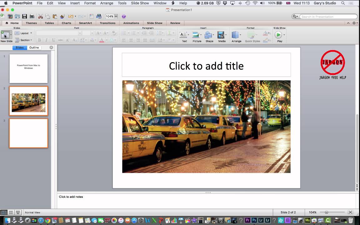 Using Your Mac PowerPoint Presentation on a Windows PC - YouTube