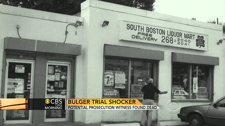 Bulger witness found dead before testimony: "Clearly suspicious"