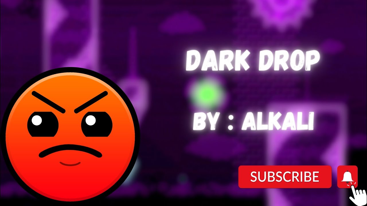 Dark Drop By Alkali《 Geometry Dash 》 - YouTube