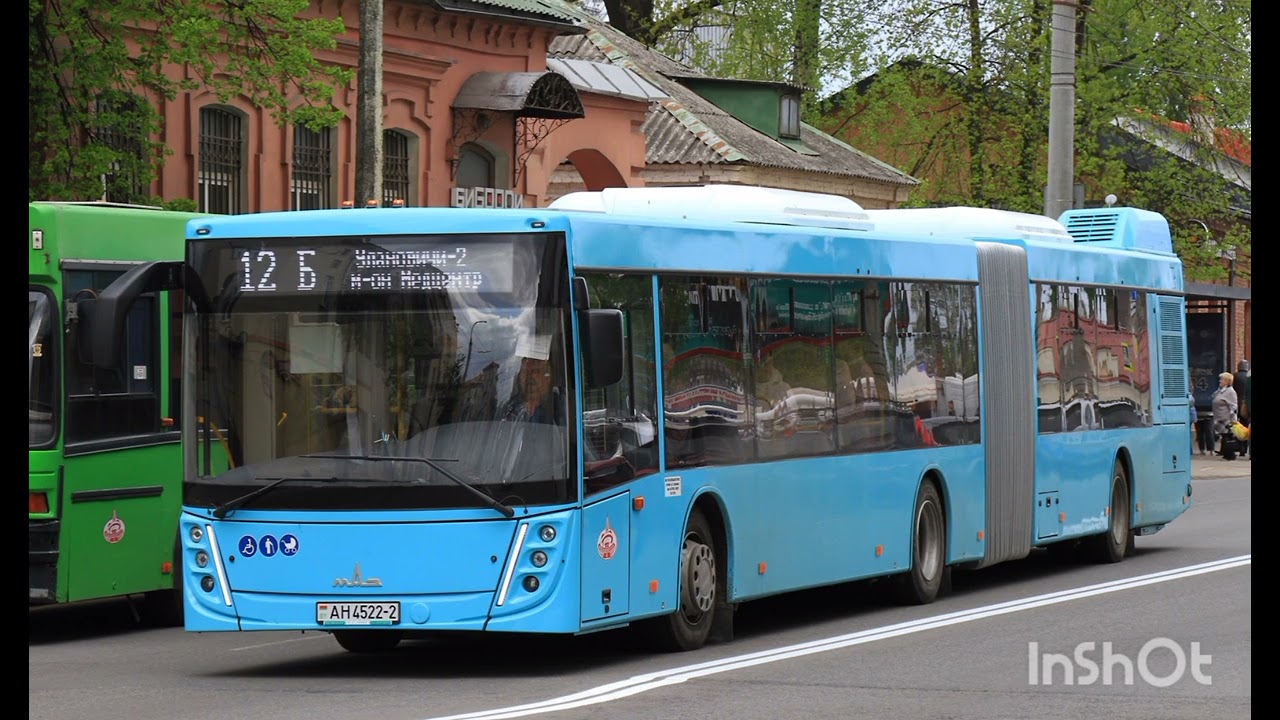 Информатор автобусного (нового) маршрута в Витебске 12-Б улановичи-2 - микрорайон медцентр