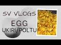 Egg ukiri  poltu  simple recipe  sv vlogs