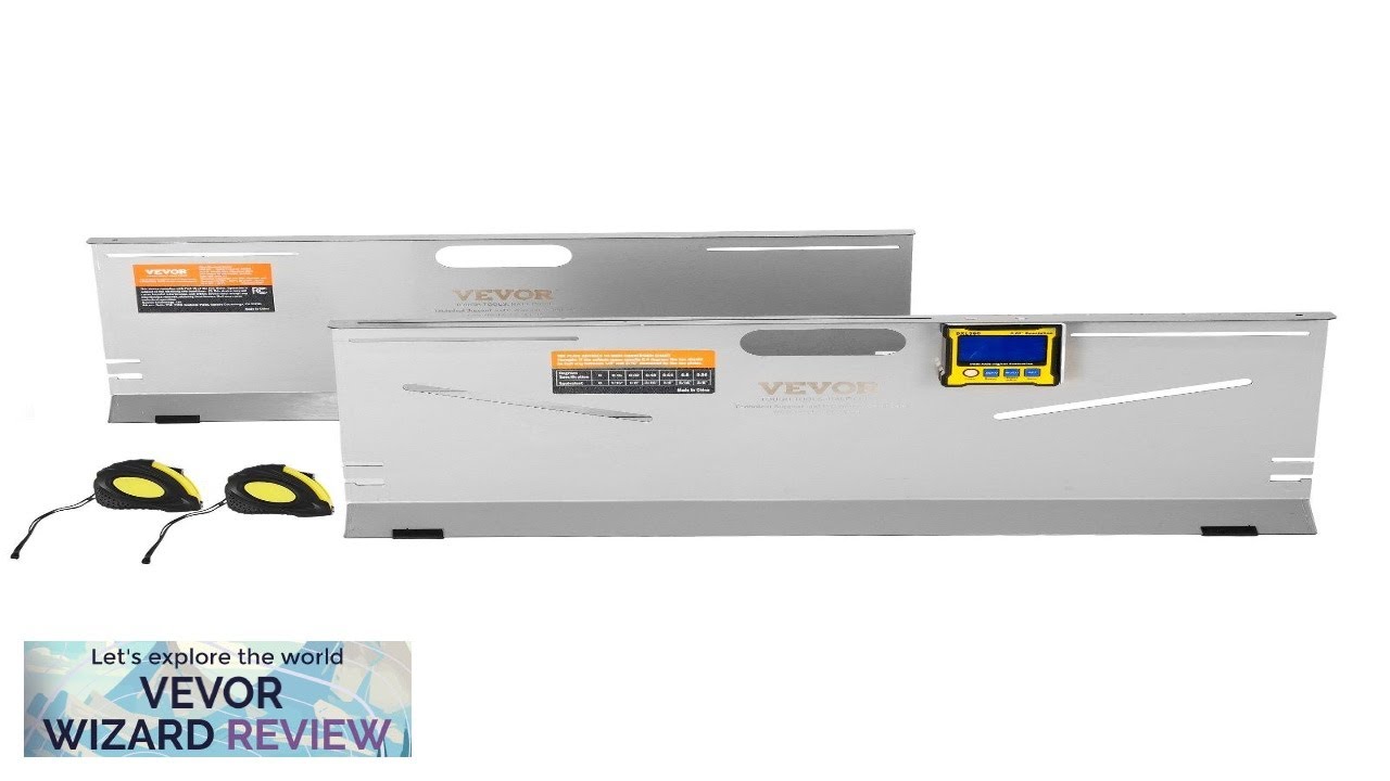 VEVOR Wheel Alignment Tool 2-Pack Toe Plates Camber/Caster/Toe Gauge 0. ...