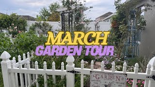 Windy💨March 2025 Garden Tour