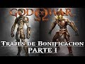 God of War || Trajes de bonificación de la saga griega (PARTE I)