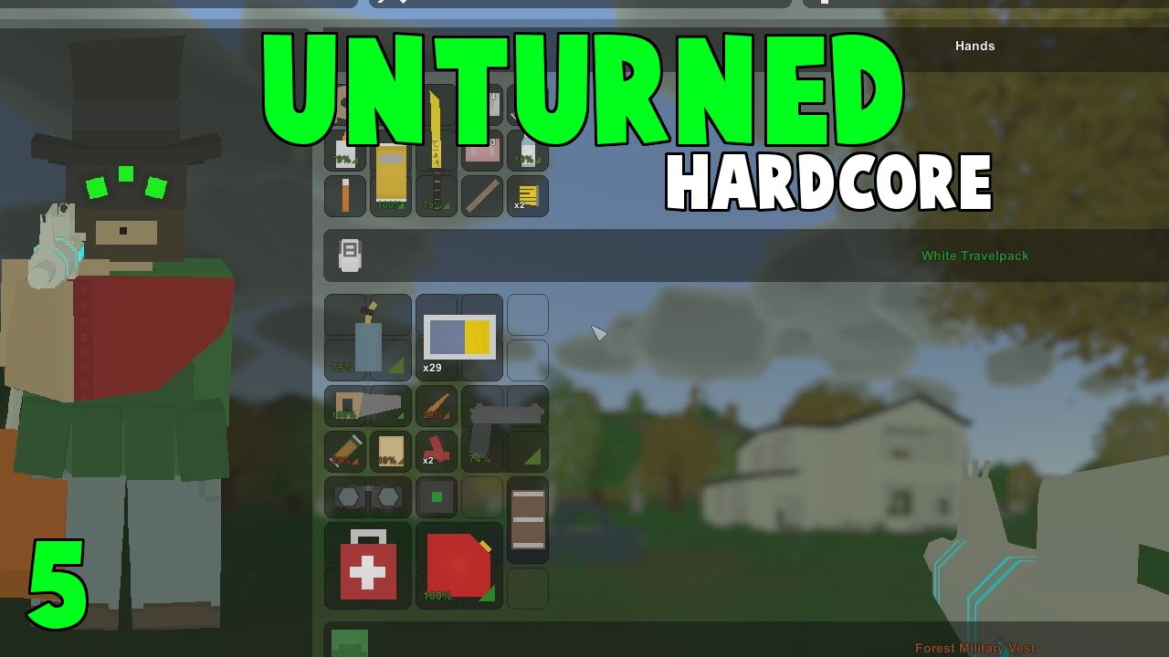 Unturned Hardcore [S2, EP 5] Too Much Stuff (Milton State Map)