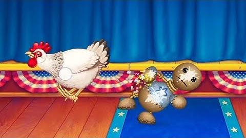 Kick The Buddy Vs Hen-Cannon | Kick the buddy android Gameplay