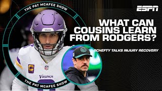 Aaron Rodgers can be the 'ROLE MODEL' or 'INSPIRATION' for Kirk Cousins 👀 | The Pat McAfee Show