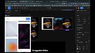 How to create a draggable slider in Figma 2022!