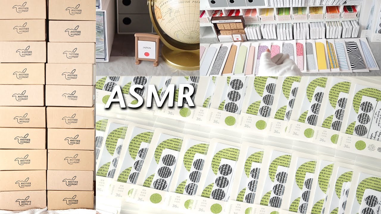 梱包asmr | 日本からのご注文を梱包しました。#packingorders #手帳デコ #梱包bgm