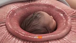 Cervix Opening 1–10 cm process 3d view