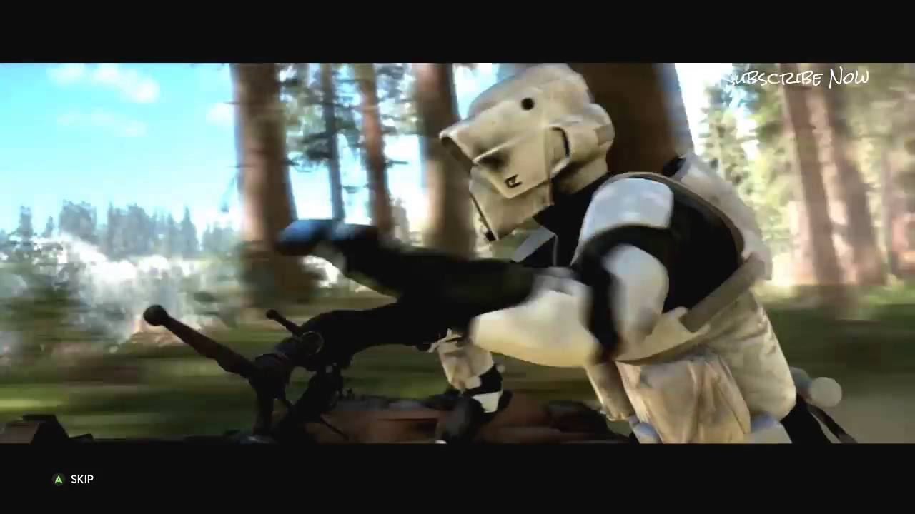 Star Wars Battlefront, Endor Chase, Stars Completion shooting in dc