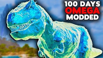 I Played ARKs LARGEST Overhaul mod for 100 Days. And this is what happened....