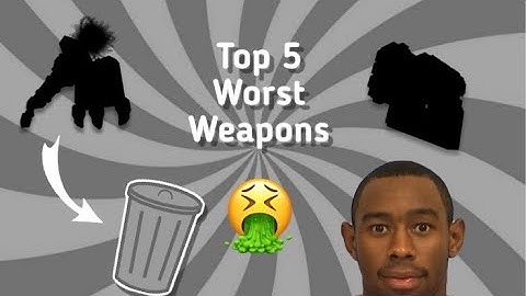 Top 5 *WORST WEAPONS* in Pixel Gun 3D