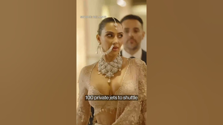 Ambani's $600 Million Wedding Is Just Business as Usual