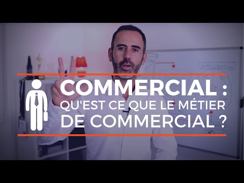 Vidéo: Est-ce Un Métier Prestigieux De Directeur Commercial ?