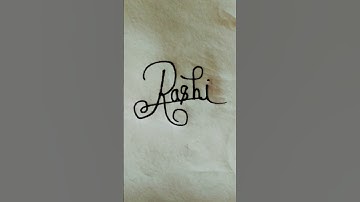 Rashi ❤😙😙 Name signature styil❤❤#shortvideo #viralvideo #ytshorts #shorts #trendingsong #shortsfeed