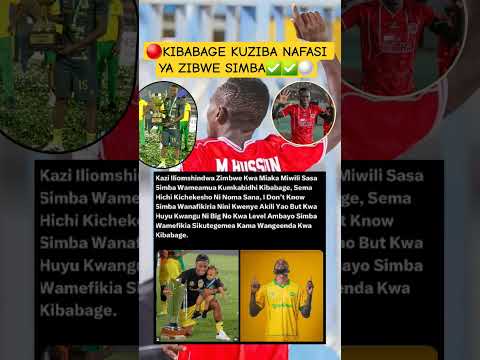 KIBABAGE HAPA SIO PENYEWE JAMANII 