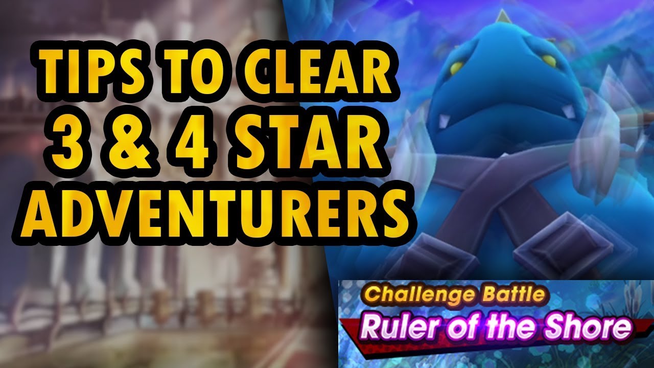 Dragalia Lost - 3 & 4 Stars vs Ruler of the Shore MASTER