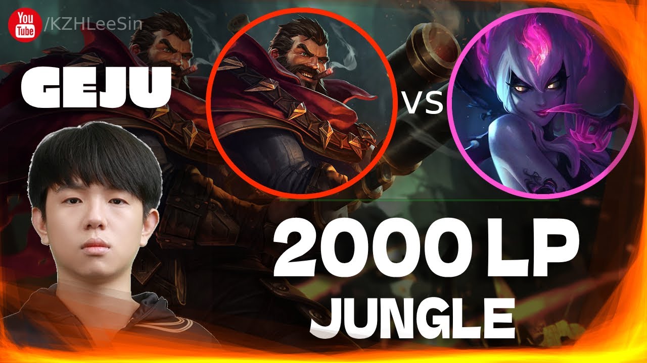 🔴 Geju Graves vs Evelynn Jungle (Rank 1 Graves) - Geju Graves Guide