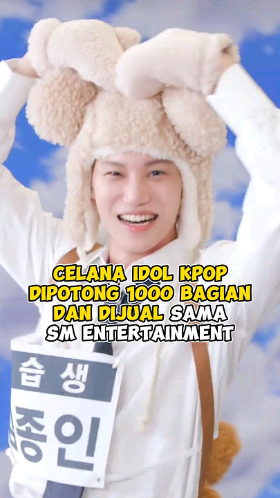 Celana idol kpop dipotong jadi 1000 bagian dan dijual sama SM Entertainment #kpop #shorts