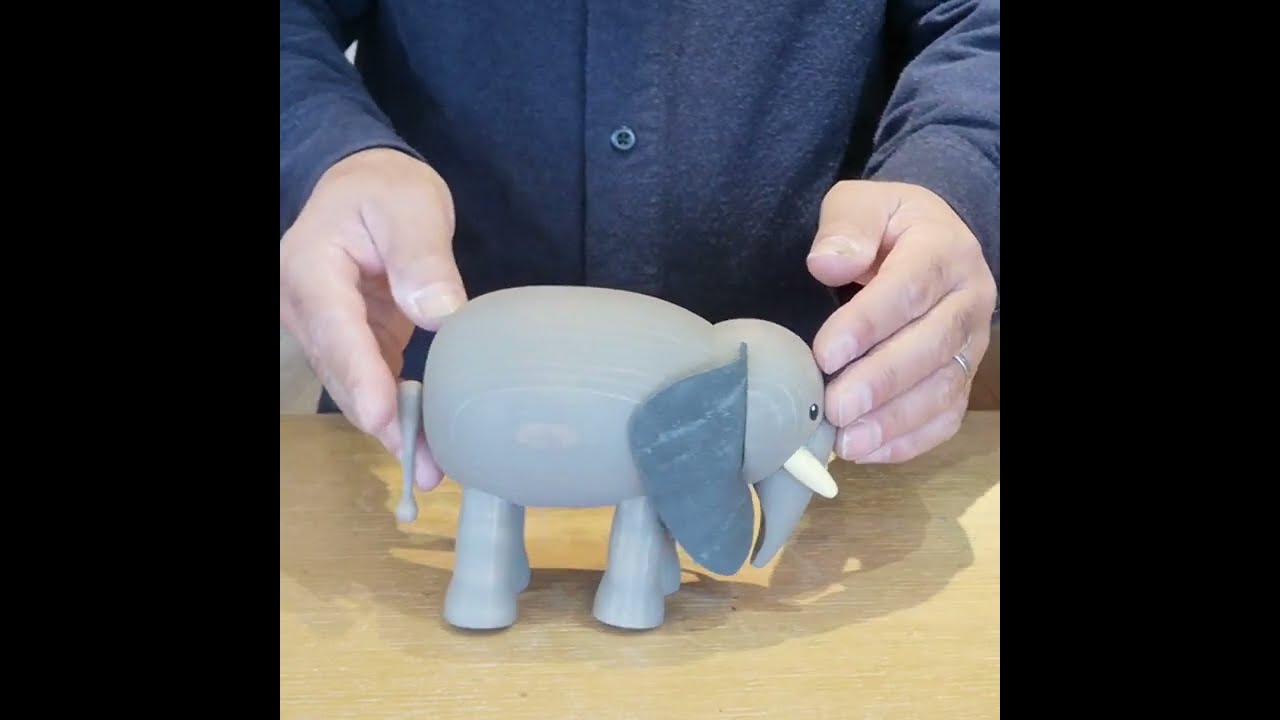 ヴォルグ玩具ヴェルナーさんのスロープ人形ぞう | ご予約10/30まで