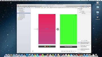 【Xcode5】Xcodeの使い方 Vol2 〜 storyboard による画面遷移の基礎 プログラムによる画面遷移 〜