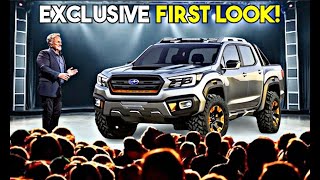 Subaru CEO Announces NEW $10,000 Pickup Truck & SHOCKS The Entire Car Industry!