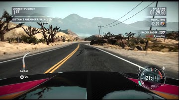 NFS The Run BATTLE IN THE DESERT Gold