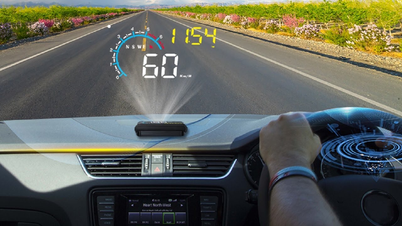 2X 2023 New V9 Car Head Up Display HUD