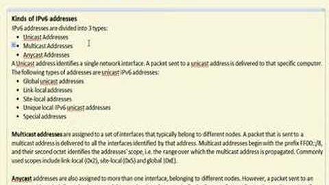 Understanding IPV6 Part 3
