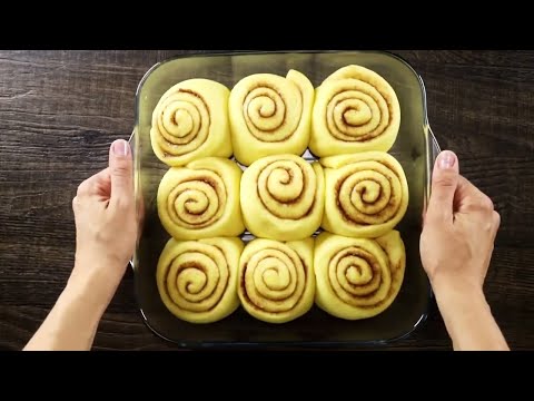 Самые нежные булочки с корицей 'Синнабон' которые просто тают во рту