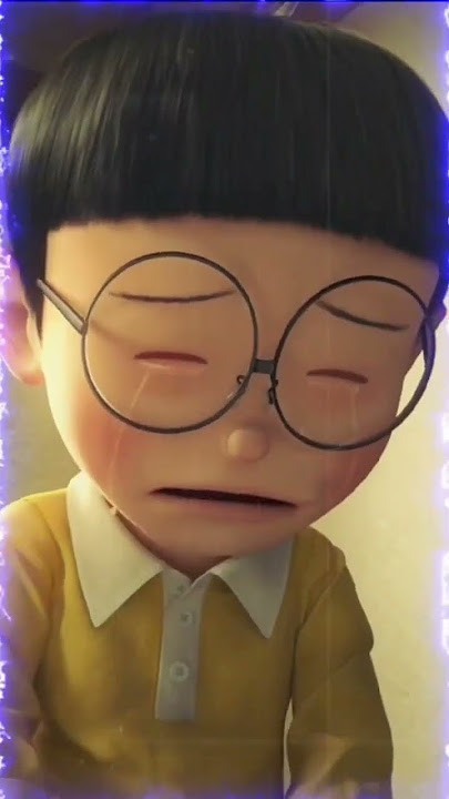 Nobita crying sad status short video #nobita #doraemon #short 😭😭