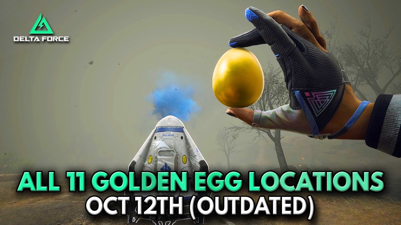 Все 11 мест расположения золотых и странных яиц (12 октября) в операциях отряда «Дельта» (устарев...