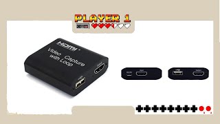 Tutorial/Review HDMI Video Capture With Loop Out La Capturadora para Gaming más barata del mercado