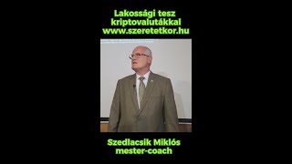 LAKOSSÁGI TESZT KRIPTOVALUTÁKKAL - Szedlacsik Miklós mester-coach - Jácint & Anasztázya ajánlásával