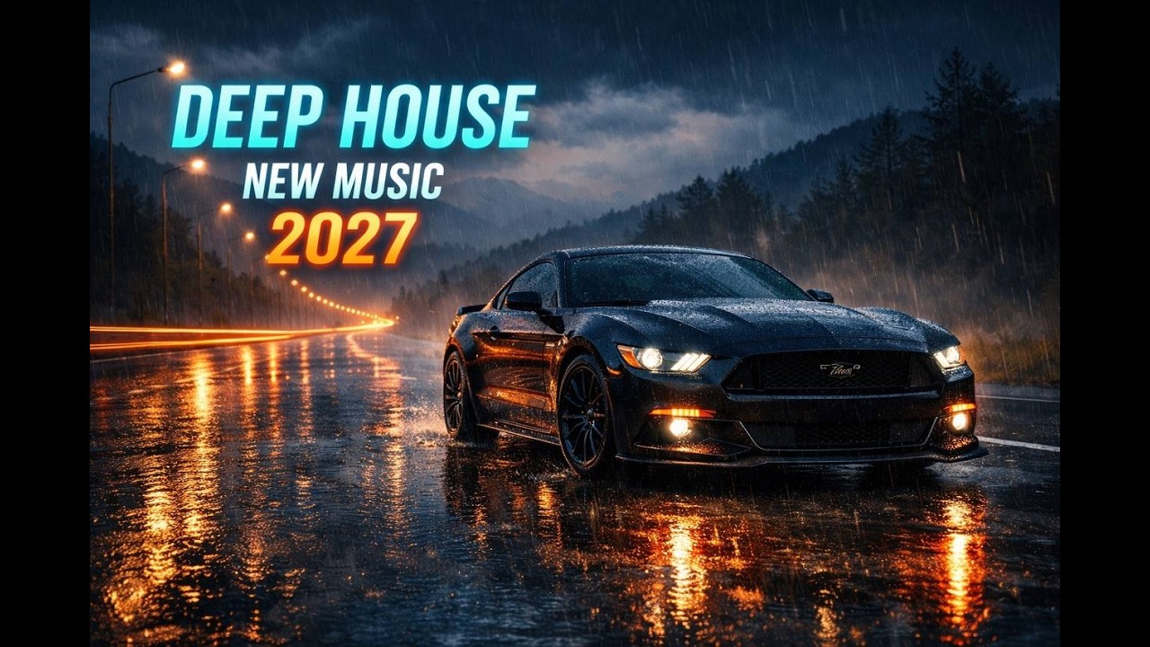 Lonely Night Drive 🌧 Deep House Mix 2027 | Chill House / Relax / Late Night Mood