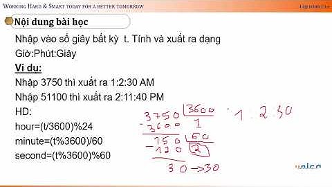 (Lập trình C++) Bài 14  Bài tập rèn luyện   Tính giờ phút giây