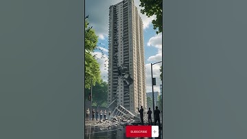 Terrifying High-Rise Building Collapse Caught on Camera | Urban Disaster Shockwave!
