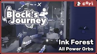 Ink Forest - All Power Orbs | A Block's Journey - ROBLOX screenshot 5