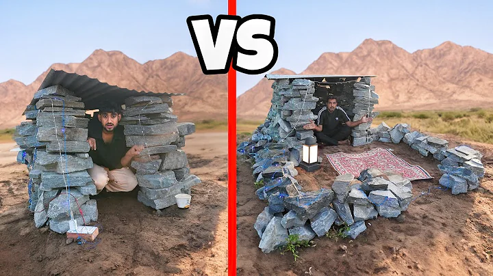 Low Budget vs High Budget House – Overnight Survival Challenge