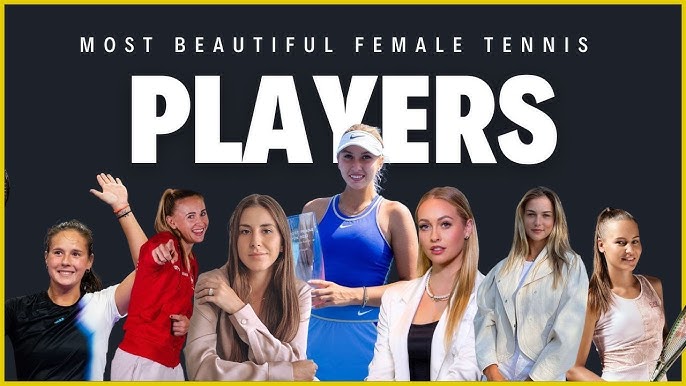 Top 10 Most Beautiful Female Tennis Player in 2024| Top 10 All Time hottest  Tennis Female Play - YouTube
