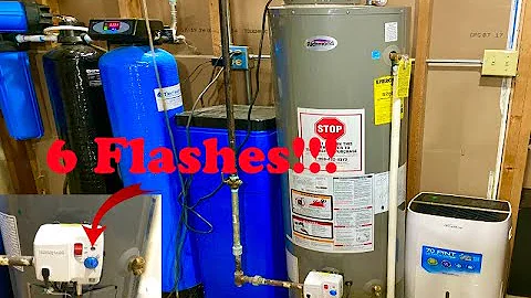 Gas Water Heater 6 Flashes!! NO HOT WATER!! Complete troubleshoot, FIX, tips, and Recommendations!