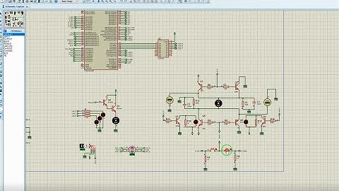 Simulation Proteus, Programmed in Atmel Studio, C++ (Part 1/3) , (Low-Level Programming)