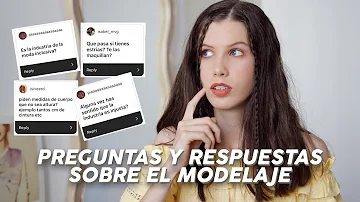 ¿Qué talla de cintura tienen las modelos?