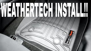 How to install WeatherTech (weather tech) Floorliner Mats Mustang  S550 by Carport Mods 1,760 views 5 years ago 6 minutes, 43 seconds